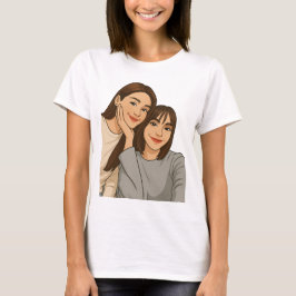 Englot タイGL Engfa & Charlotte シップ カップル Tシャツ