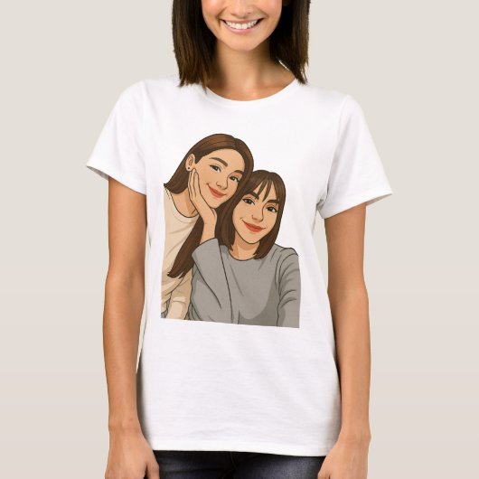 Englot タイGL Engfa & Charlotte シップ カップル Tシャツ (正面)