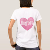 Englot タイGL Engfa & Charlotte シップ カップル Tシャツ (裏面)