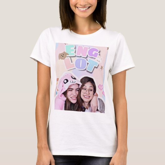 Englot EngfaとChartlotteタイGLの美人女王 Tシャツ (正面)