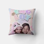 Englot Engfa and Chartlotte Beauty Queens Thai GL クッション (裏面)