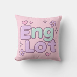 Englot Kawaii Bubble Letter クッション