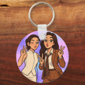 Englot Kazz Awards Fun Pose Cam, Engfa & Charlotte キーホルダー (正面)