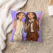 Englot Kazz Awards Fun Pose Cam, Engfa & Charlotte クッション (ブランケット)