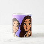 Englot Kazz Awards Fun Pose Cam, Engfa & Charlotte コーヒーマグカップ (中央)