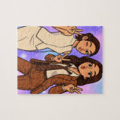 Englot Kazz Awards Fun Pose Cam, Engfa & Charlotte ジグソーパズル (横)