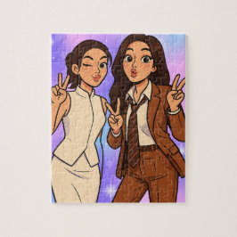 Englot Kazz Awards Fun Pose Cam, Engfa & Charlotte ジグソーパズル