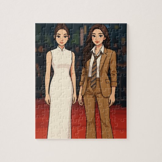 Englot Kazz Awards Premire, Engfa & Charlotte  ジグソーパズル (縦)