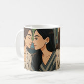 ENGLOT Thai GL Couple: Engfa and Charlotte SML コーヒーマグカップ (正面左)