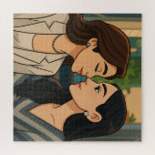 ENGLOT Thai GL Couple: Engfa and Charlotte SML ジグソーパズル (横)