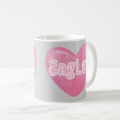 Englot Thai GL Heart Love, Engfa and Charlotte コーヒーマグカップ (正面右)