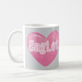 Englot Thai GL Heart Love, Engfa and Charlotte コーヒーマグカップ