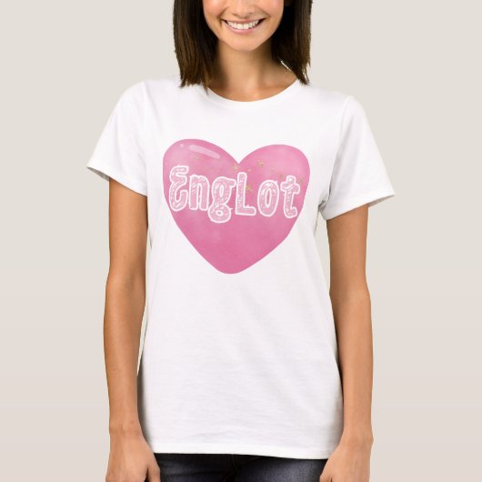 Englot Thai GL Heart Love, Engfa and Charlotte Tシャツ (正面)
