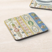 engrバチカンのRaphaelのLoggiaからのパネル コースター (左側)