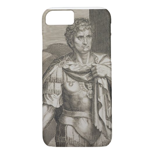engrローマ54-68の広告のNero Claudiusシーザー皇帝 Case-Mate iPhoneケース (裏面)