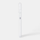 Engraved Tiger Profile Mystic Forest iPhone 16ケース (左側面)