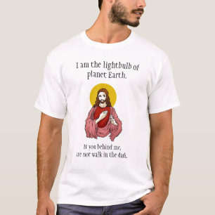 ENGRISH: イエス・キリストは言います…. Tシャツ