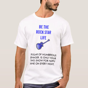 ENGRISH: ロックスターの生命があって下さい! Tシャツ