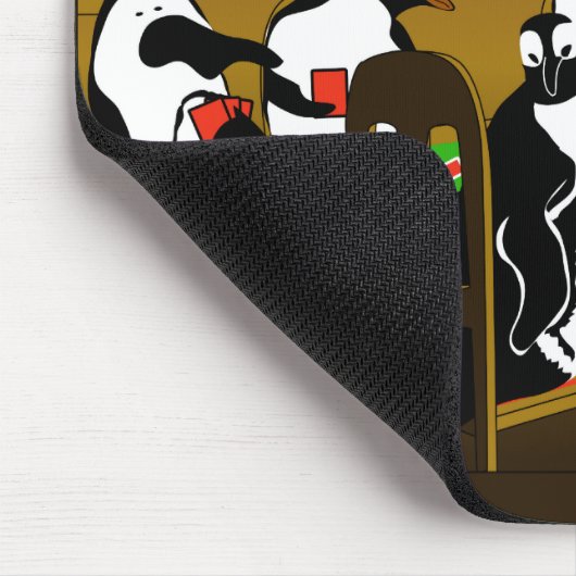 enguinsはトランプのポーカーのマウスパッドを余りに遊ぶことができます マウスパッド (コーナー)