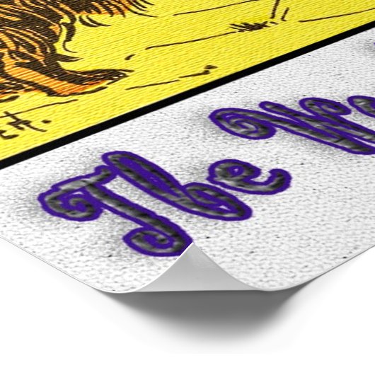 ENHANCED Wonderful Wizard of Oz 1st edition print ポスター (角)