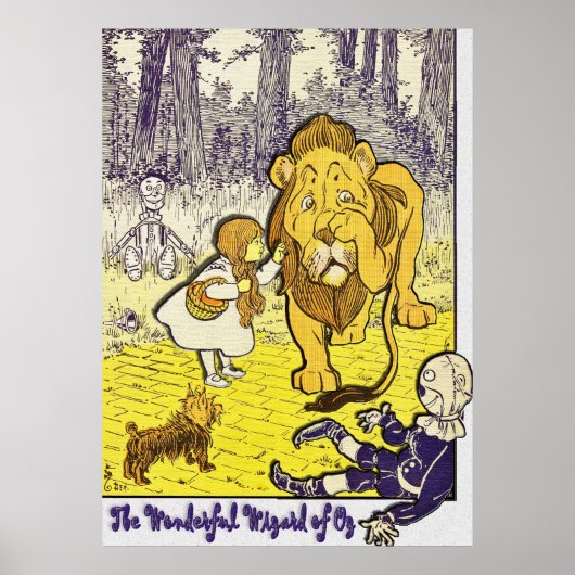 ENHANCED Wonderful Wizard of Oz 1st edition print ポスター (正面)