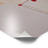 Enhancing Decor with Blooming Rose Designs フォトプリント (角)