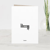 Enhorabuena (お祝い)の挨拶状 カード (裏面)