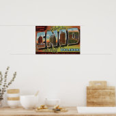 Enid、OklahomaLarge Letter ScenesEnid、OK ポスター (キッチン)