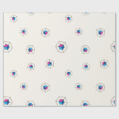 Enigmaカッコいい Cryptocurrency Coin Sign Pattern ラッピングペーパー (フラット)