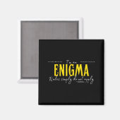 Enigma, The Rules Simply Do Not Apply  マグネット (正面/裏面)