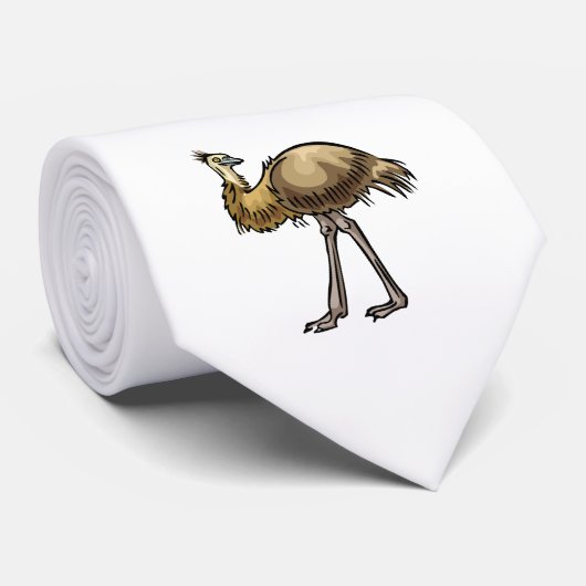 Enisのエミュー ネクタイ (ロール)