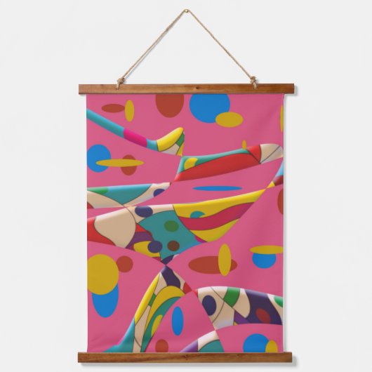 Enjoy 吊り下げ型タペストリー (正面)