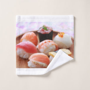 Enjoy hot sushi バスタオルセット