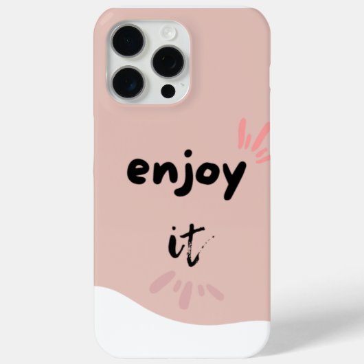 Enjoy it Case-Mate iPhoneケース (裏面)