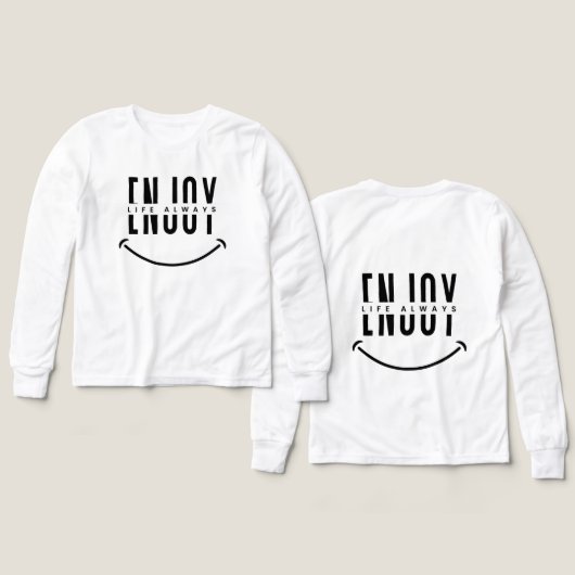 Enjoy Life Always (デザイン 正面＆背面)