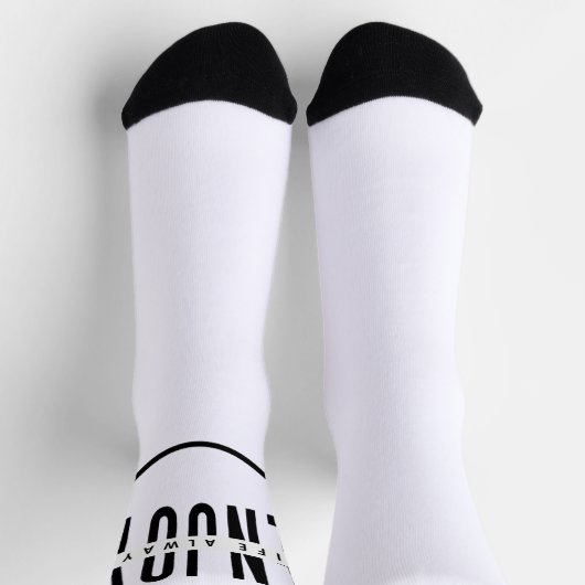 Enjoy Life Always ソックス (上部)