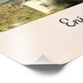 Enjoy the Alps - Chamonix France Botanical Landsca フォトプリント (角)