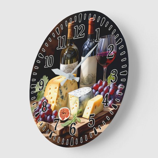 Enjoy the best in life  ラージ壁時計 (傾斜)