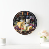 Enjoy the best in life  ラージ壁時計 (ホーム)