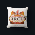 Enjoy the circus gift クッション<br><div class="desc">Enjoy the circus is a nice gift for birthday,  or Christmas. It is a must have design. Great gift for all homes with children inside.</div>