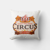Enjoy the circus gift クッション (正面)