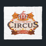 Enjoy the circus gift  フリースブランケット<br><div class="desc">Enjoy the circus is a nice gift for birthday,  or Christmas. It is a must have design. Great gift for all homes with children inside.</div>