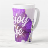 ENJOY THE LIFE カフェラテマグ (右アングル)