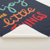 Enjoy the little things シェルパブランケット (3/4)