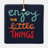 Enjoy the little things セラミックオーナメント (裏面)