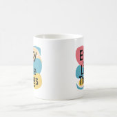 Enjoy The Little Things Mug - Gratitude Quote  コーヒーマグカップ (中央)