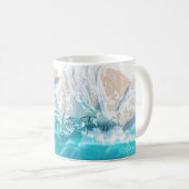 Enjoy the Little Things Ocean Mug コーヒーマグカップ (正面右)