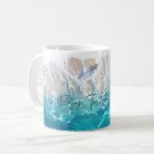 Enjoy the Little Things Ocean Mug コーヒーマグカップ (正面左)