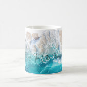 Enjoy the Little Things Ocean Mug コーヒーマグカップ (中央)