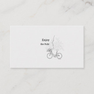  Enjoy the Ride: Minimalist DAILYMIEN BusinessCard 名刺